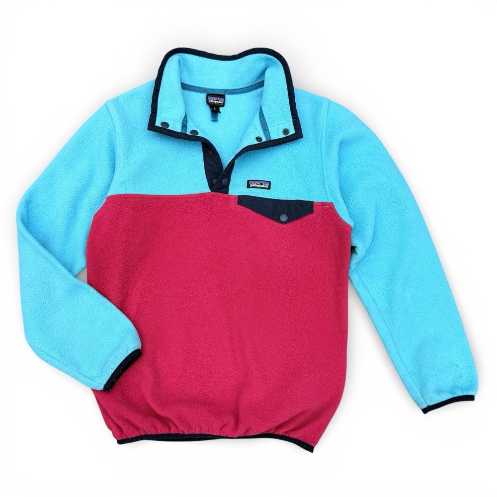 Patagonia Synchilla Snap-T Fleece Pullover Girls L (12) Gorpcore